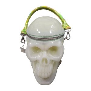 Glow in the dark skull purse